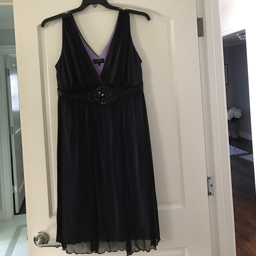 Purple dress