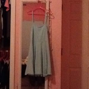 beautiful blue dress