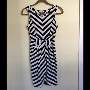 Black and white dress