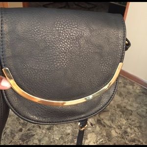 Black crossbody bag