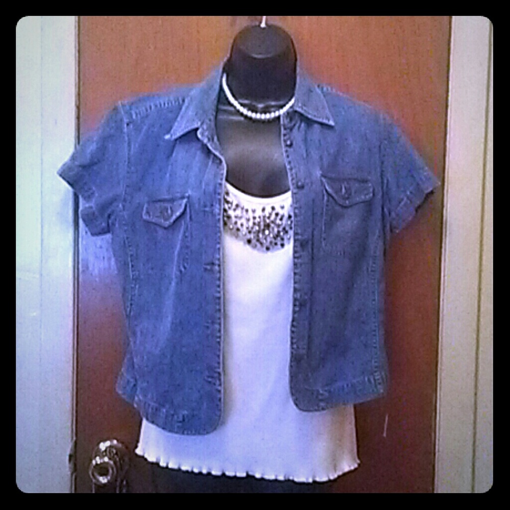 Liz Claborne Denim Top