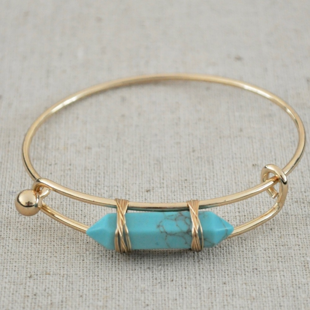 Quartz Stone Bangle