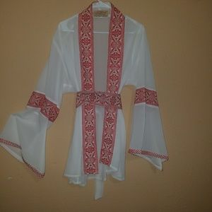 Brand new embroidery cardigan