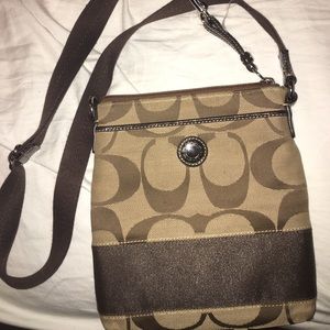 Classic style Coach cross body