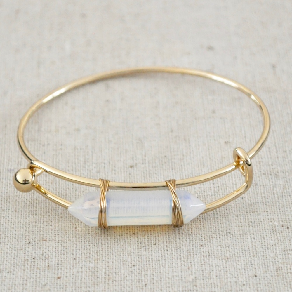 Quartz Stone Bangle