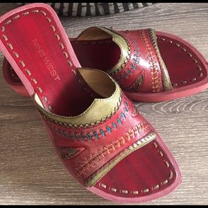 (SALE) Nine West Slides