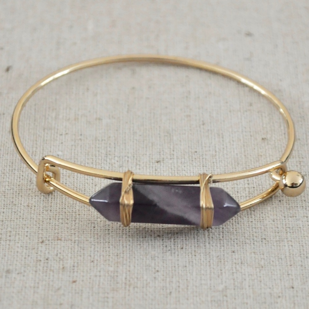 Quartz Stone Bangle