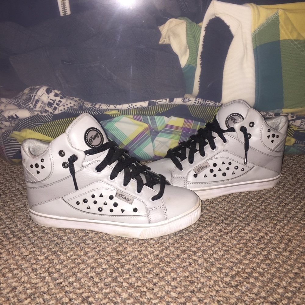 Studded high tops