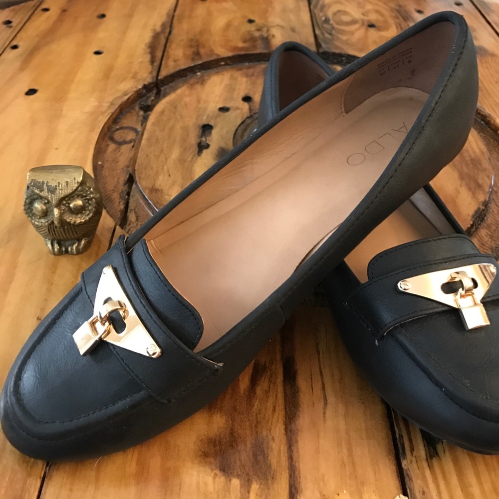 Aldo- black flats