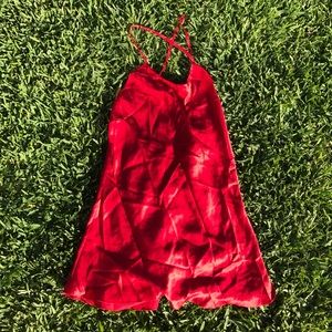 100% silk slip dress