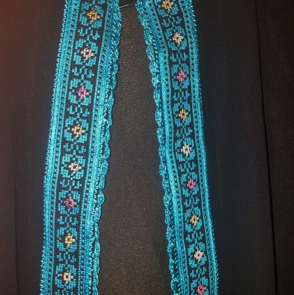 High low embroidery cardigan - Picture 2 of 3