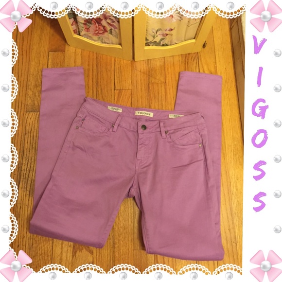 Vigoss Denim - NWOT-SZ 28-VIGOSS "THE JAGGER" LILAC SKINNY JEANS
