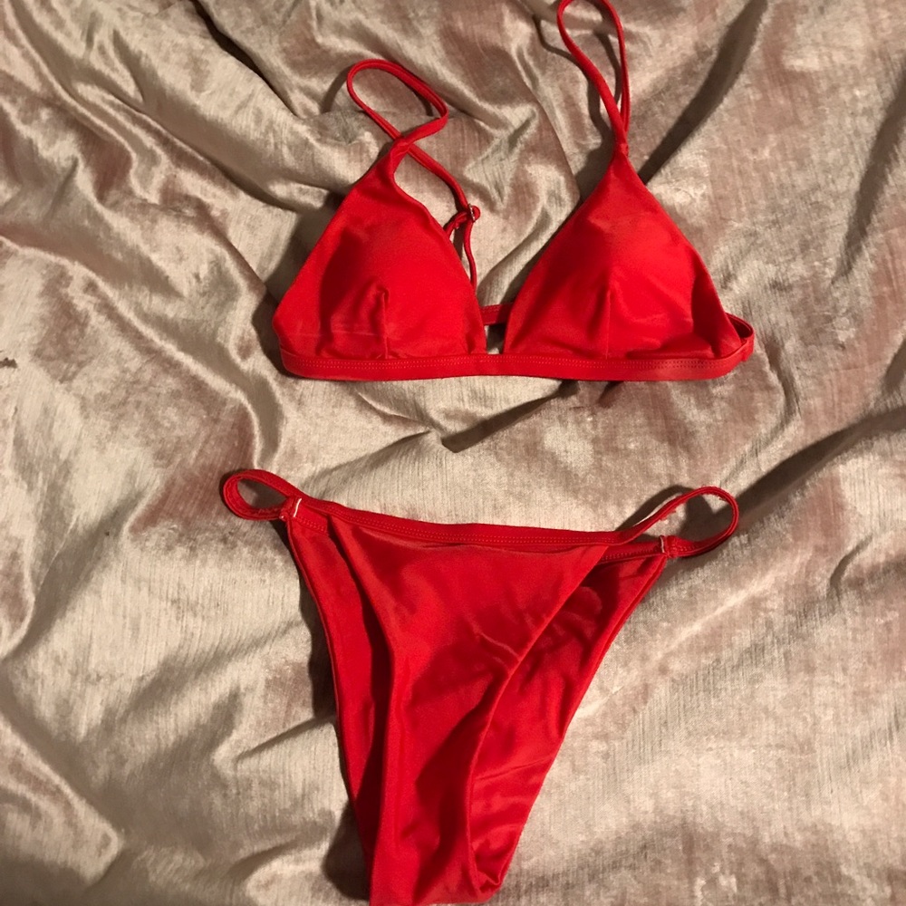 Red bikini