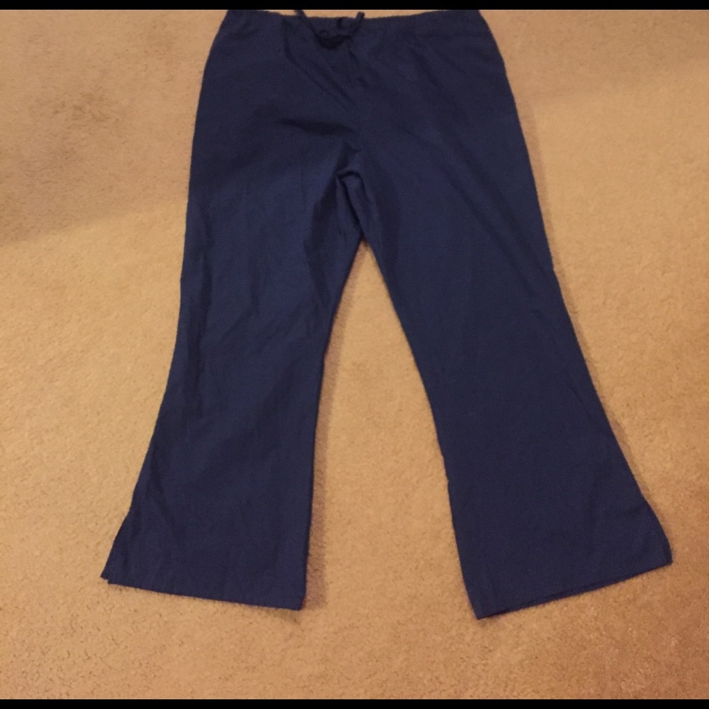 Navy scrub bottoms