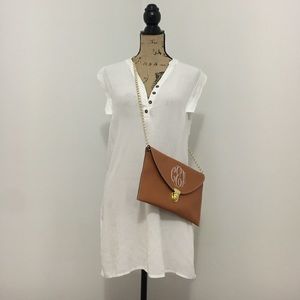 White Short Sleeved Dress Size S