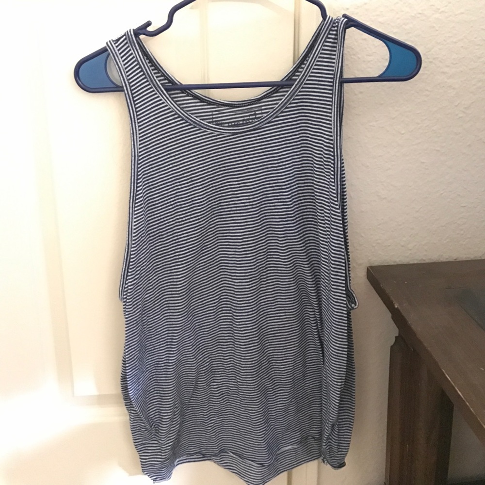 Free people striped muscle tank