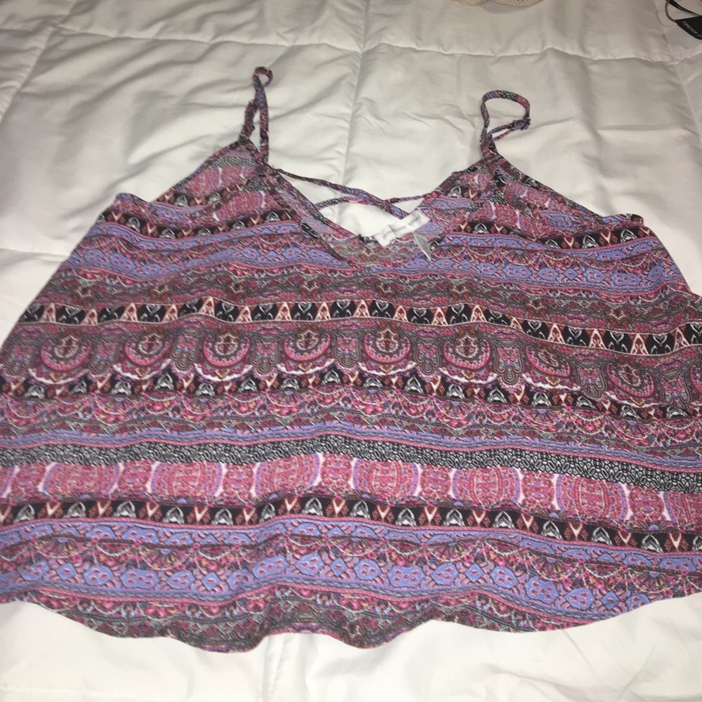 Cropped tank top