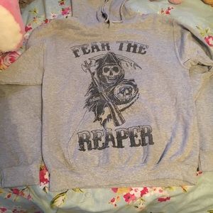 SOA gray hoodie