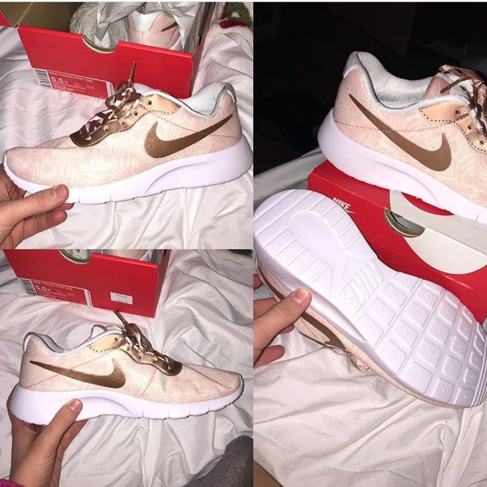 Brand New Rose Gold Nikes