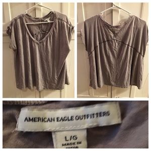 American Eagle Grey Tshirt