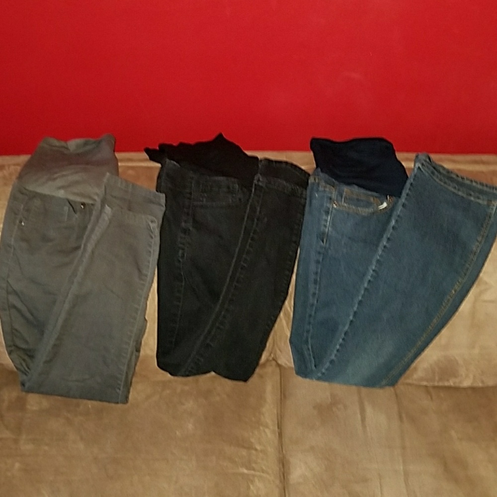 (3) Maternity pants