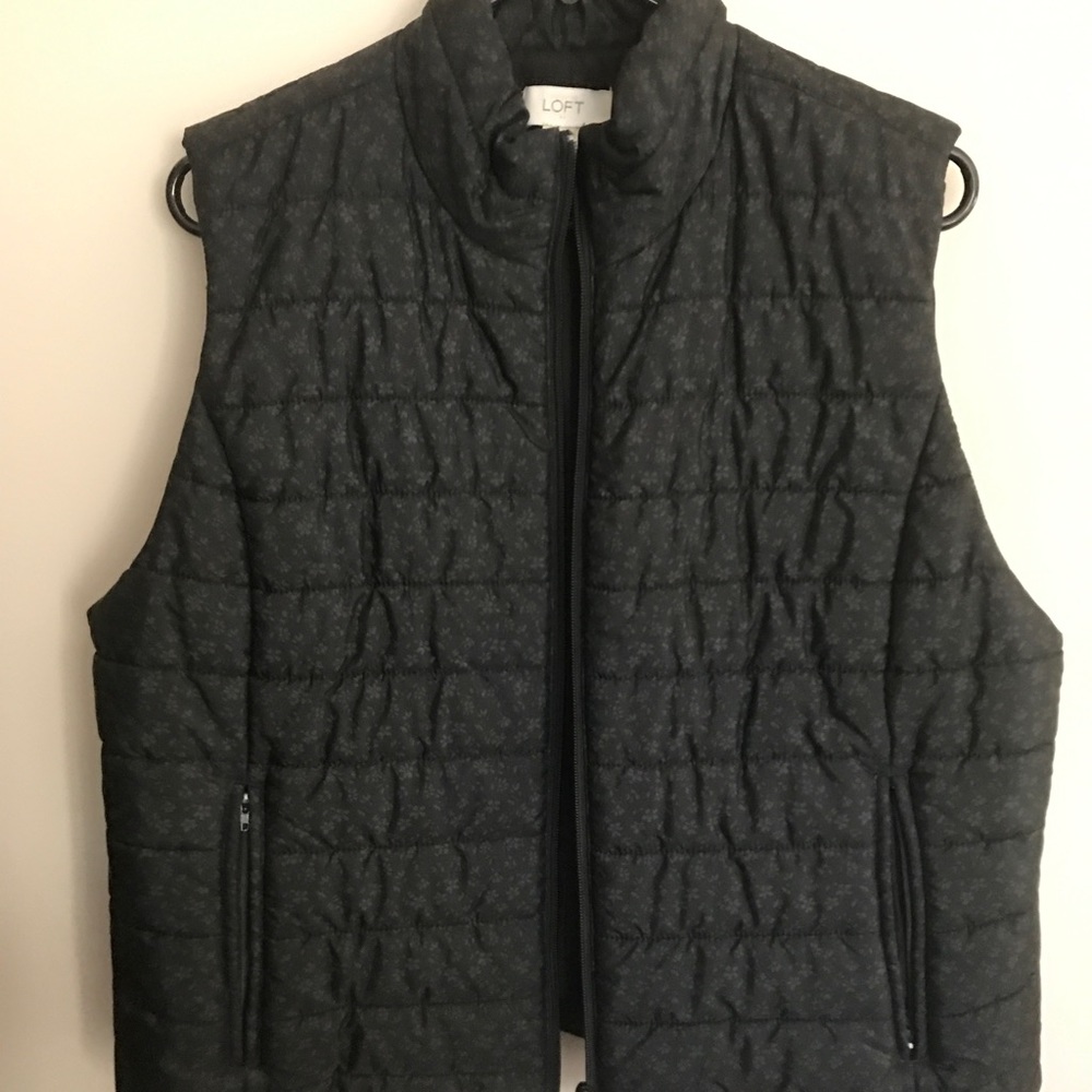 Black vest size XL- The Loft