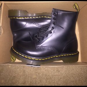 Dr. Martins black . brand new in box