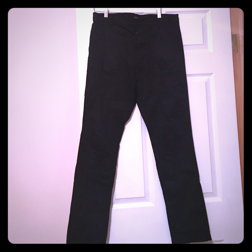 Men's Gaudi black slim fit pants