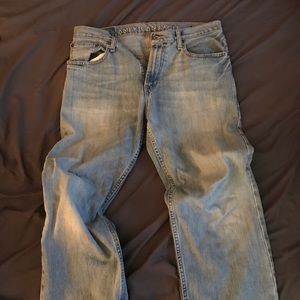 American eagle low loose jeans