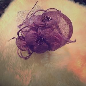 Head wear, hat, tea party headpiece