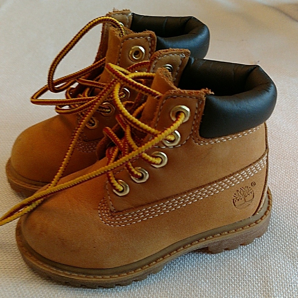 Size 5 toddler Timberlands.