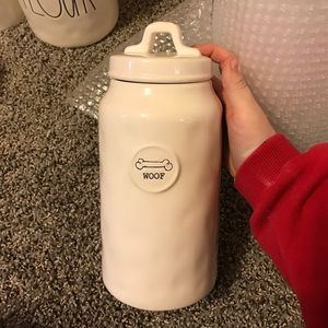 Rae Dunn Woof canister
