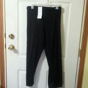 Papillon Black Stretch Pants Size 3X NWT