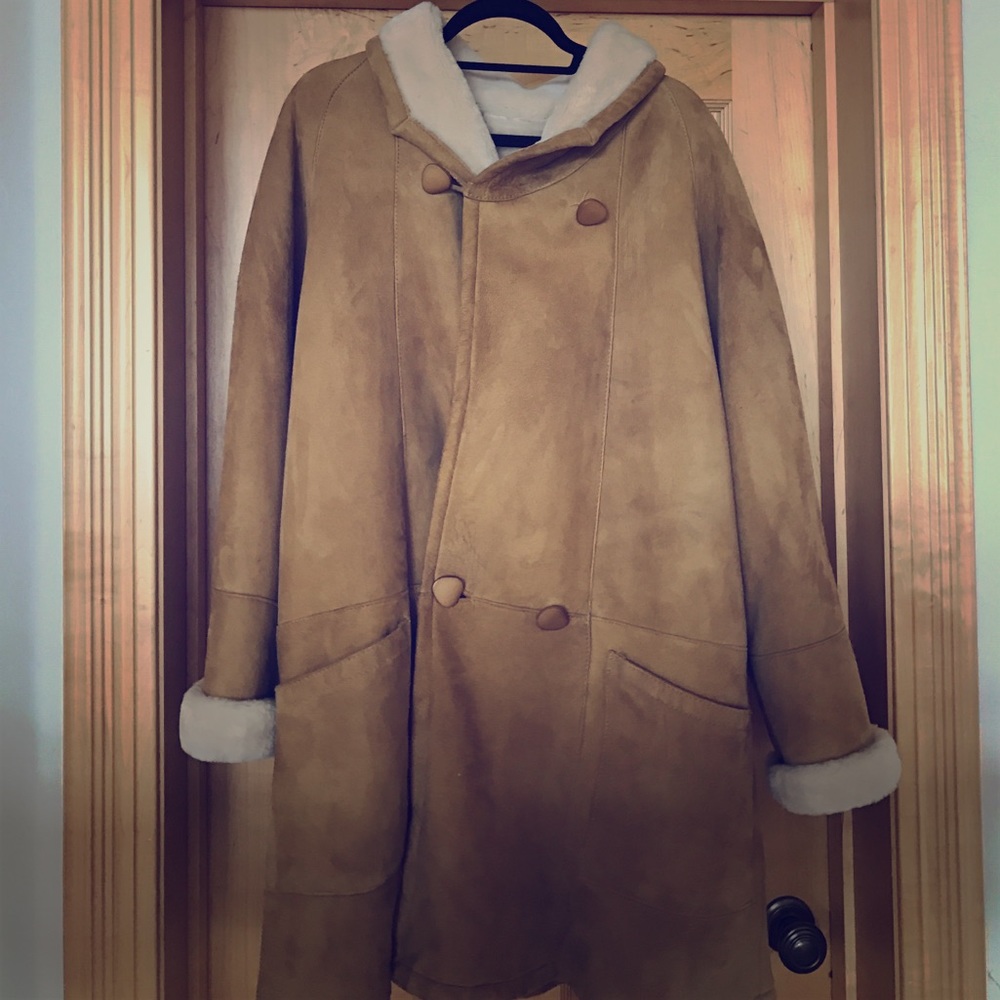 Overland outfitters shearling coat