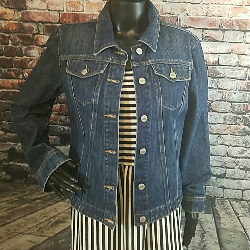 TODD OLDHAM FITTED DENIM JACKET