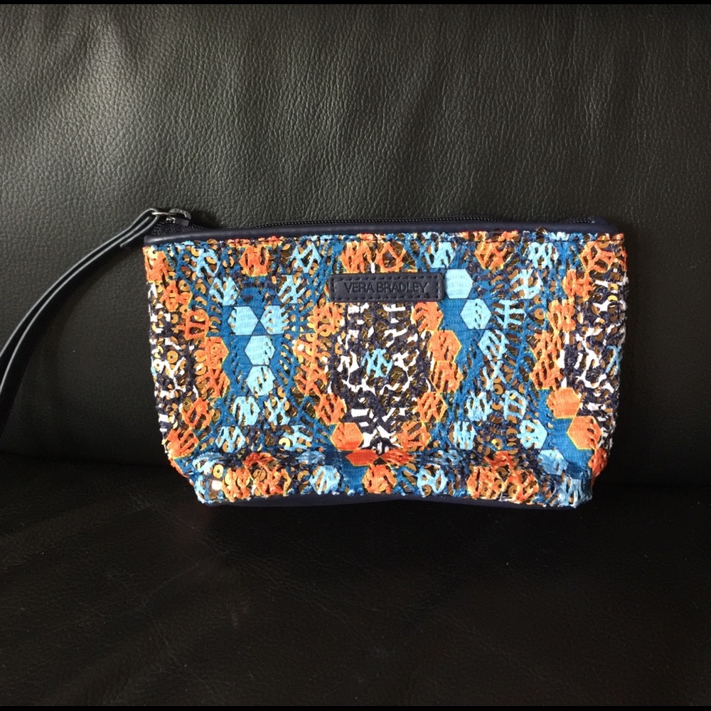 Vera Bradley Small Wristlet or Cosmetic Bag