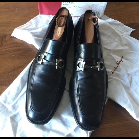 Salvatore Ferragamo Teatro Loafer Shoes Authentic