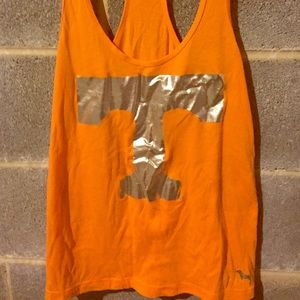 Small Victoria's Secret razorback Tennessee tank