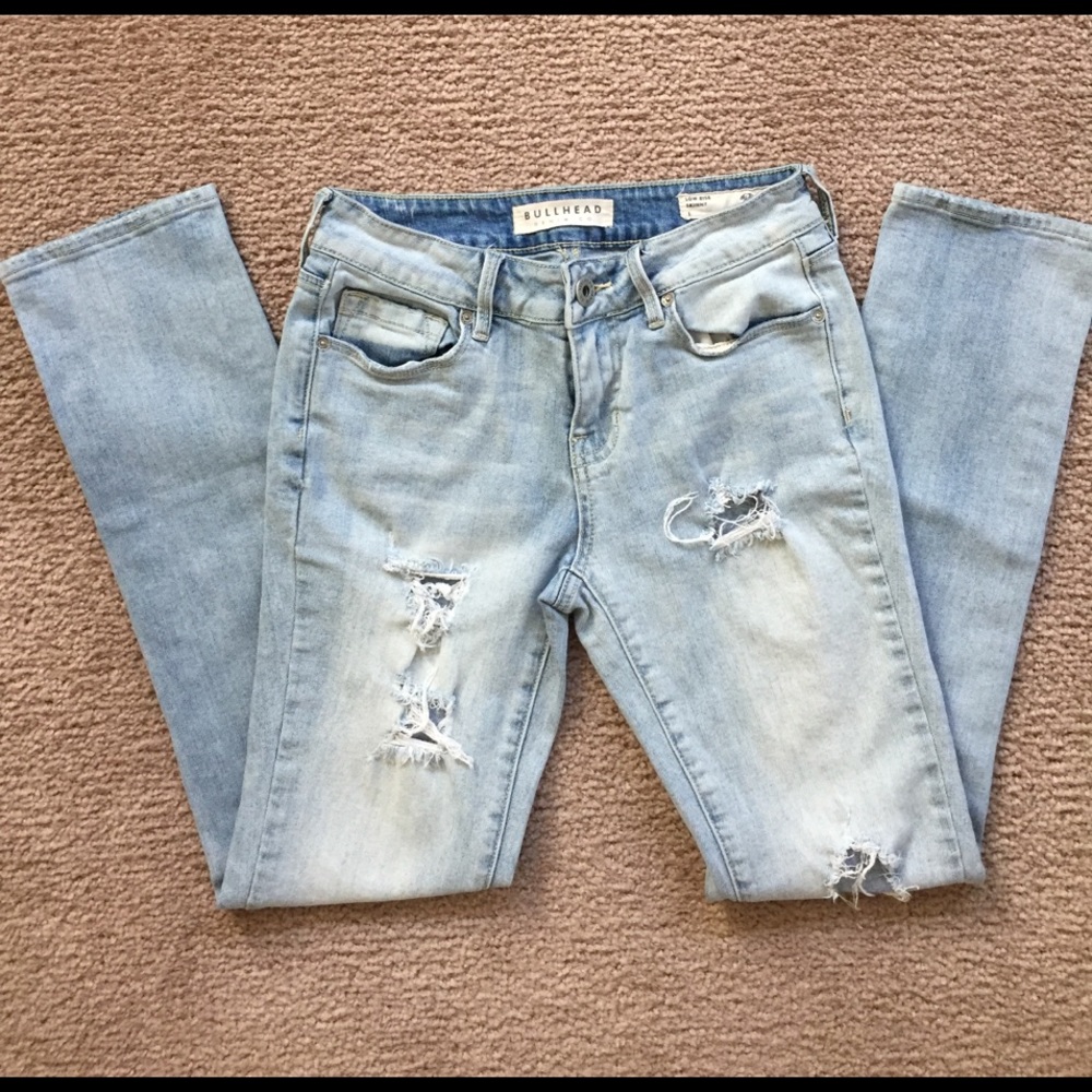 Destroyed Denim Skinnies