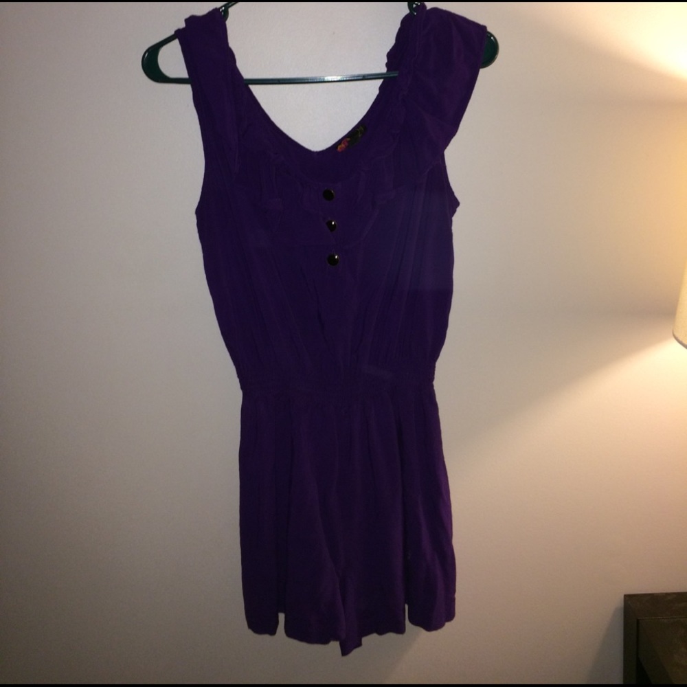 Purple Romper