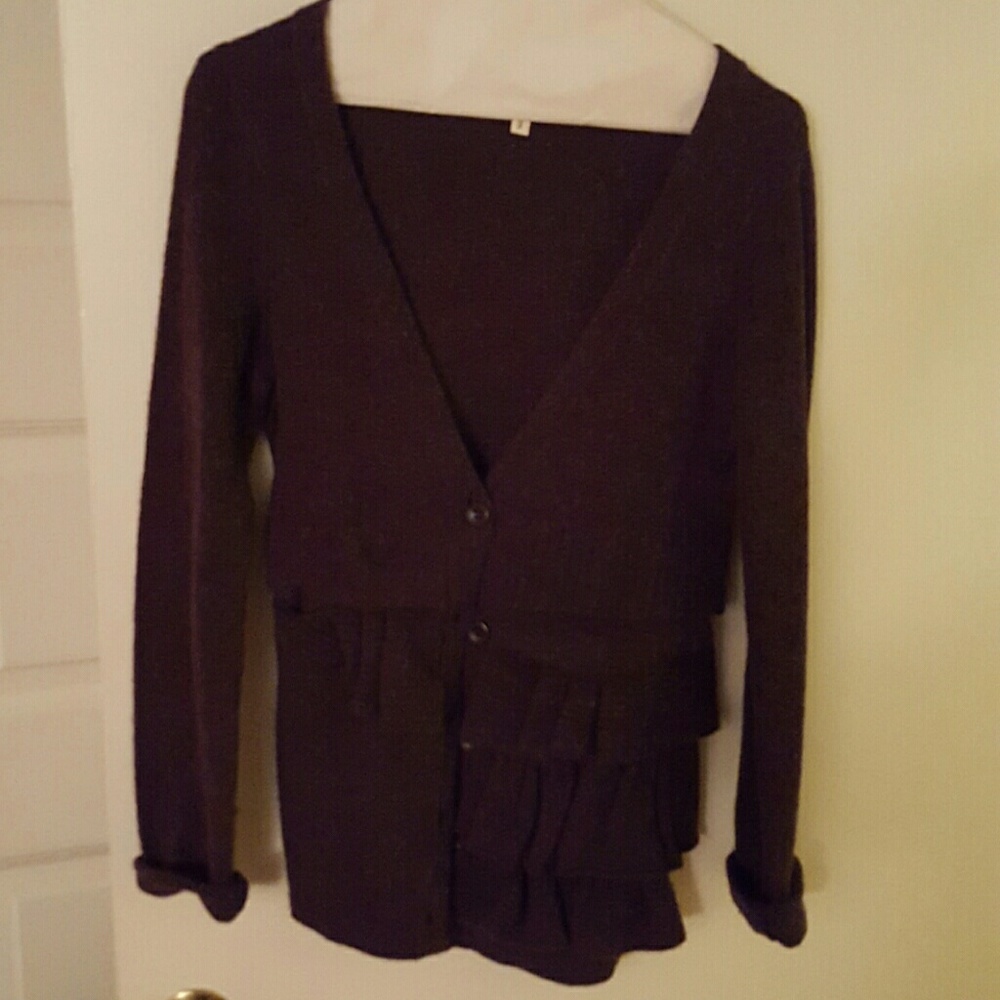 Moth brand by Anthropologie purple sweater