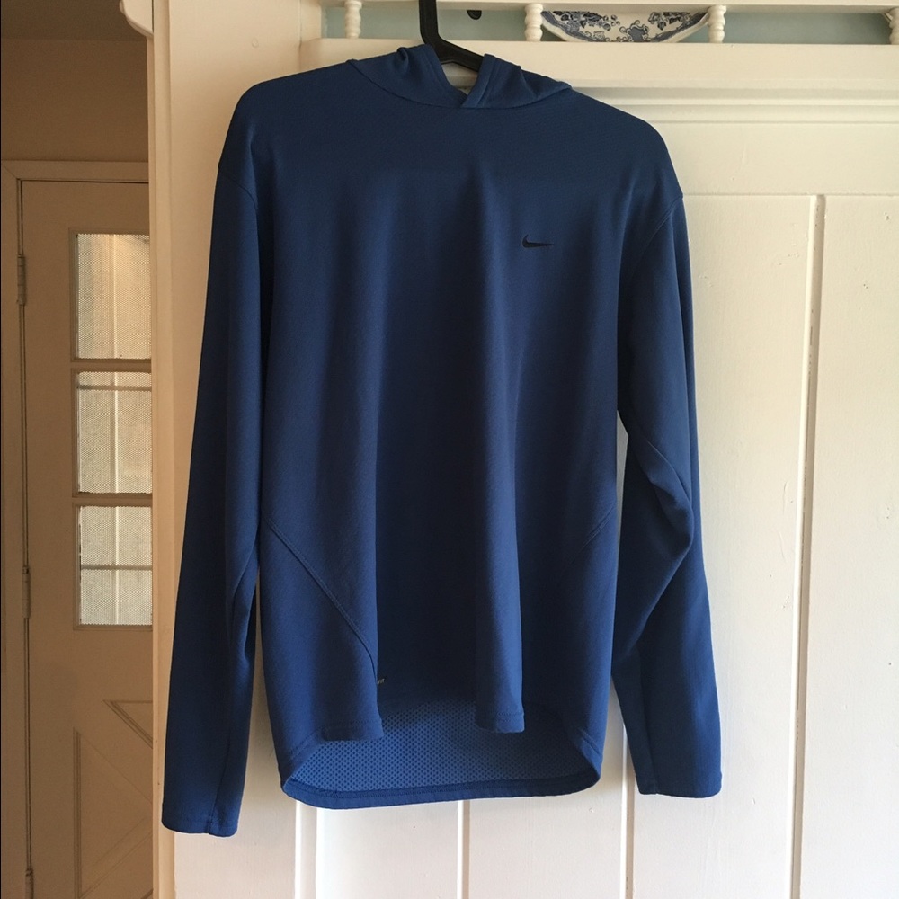 Royal Blue Nike Dri-Fit Pullover