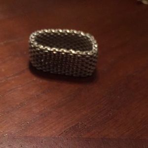 Tiffany & Co. mesh ring size 11
