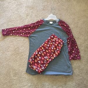 LuLaRoe Randy & TC leggings outfit