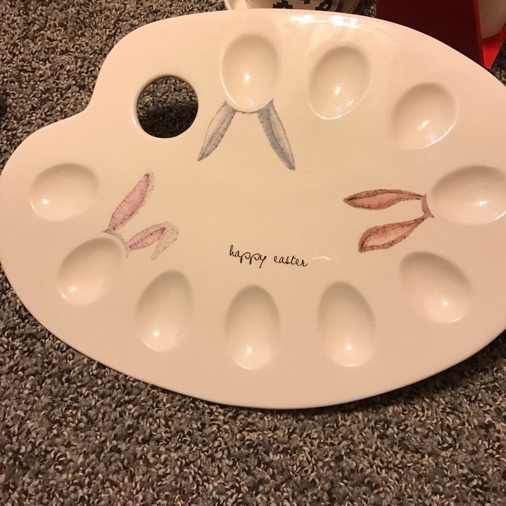 Rae Dunn egg platter