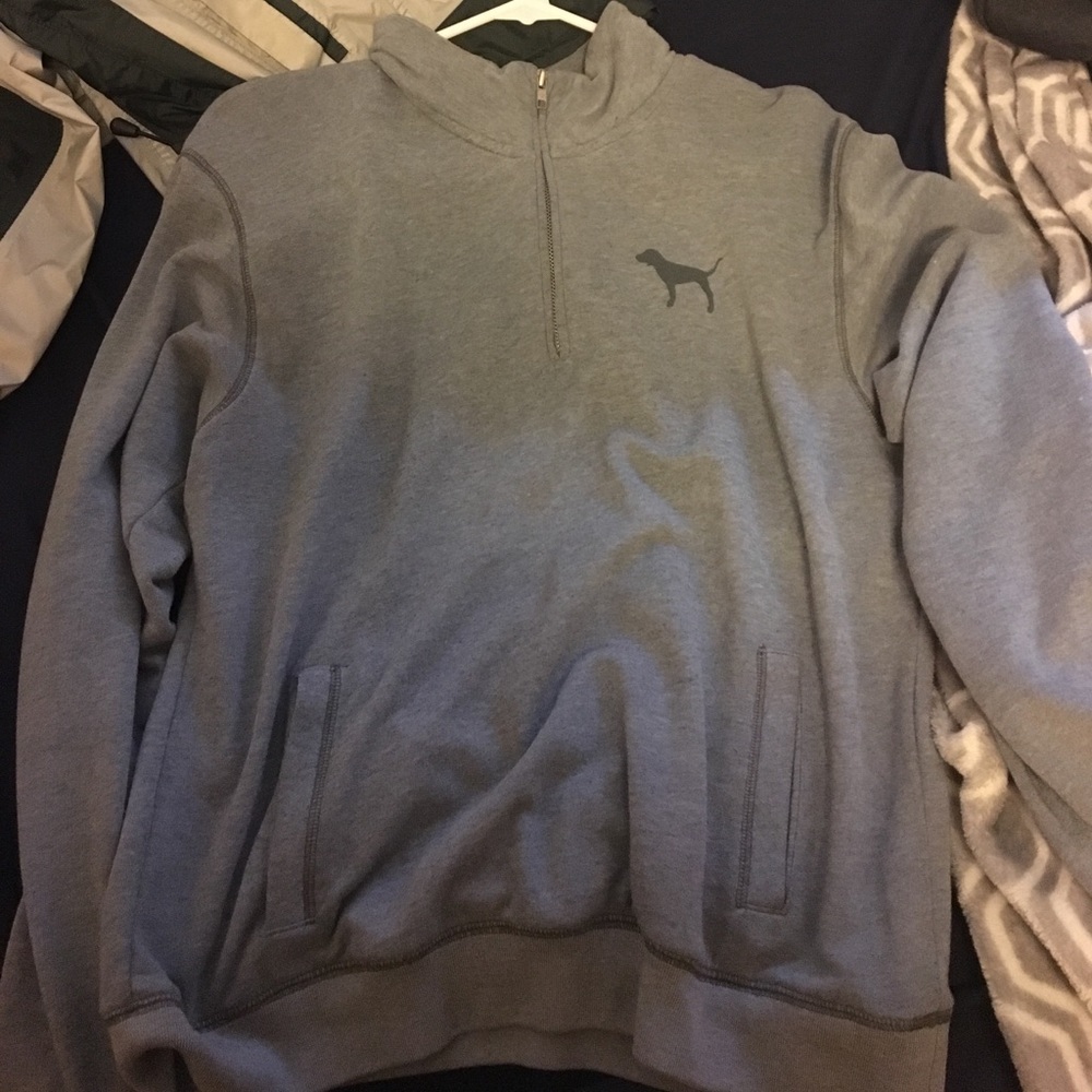 Victoria secret pink quarter zip