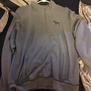 Victoria secret pink quarter zip