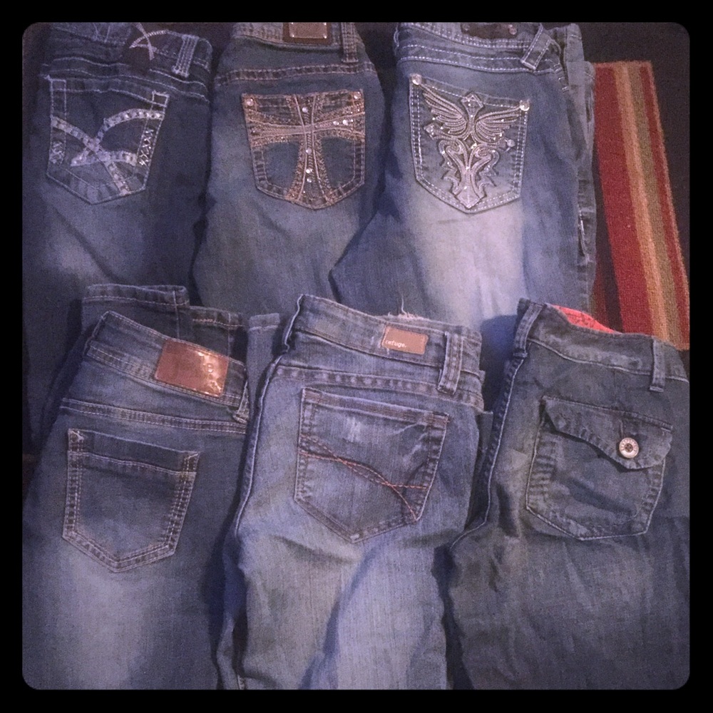 Women's/teens name brand jeans size 5/6. $40 OBO