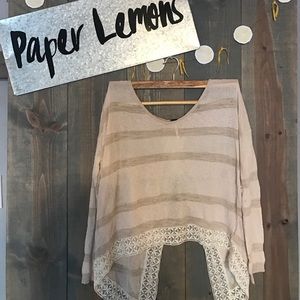 Free people sweater kit sweater shirt