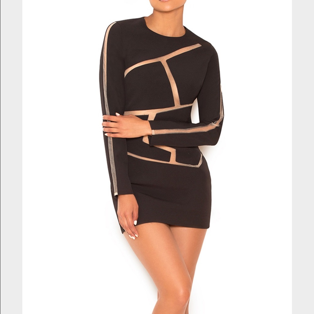 House of CB - Caribe black dress